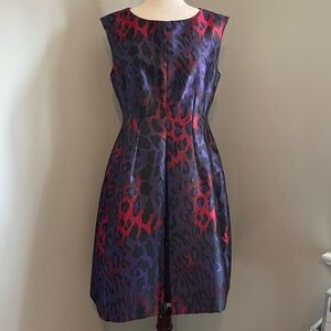 Elegant Leopard Print Dress